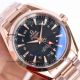 Swiss Replica Omega Seamaster 150m Aqua Terra GMT Rose Gold Black Dial 8605 Movement Watch (3)_th.jpg